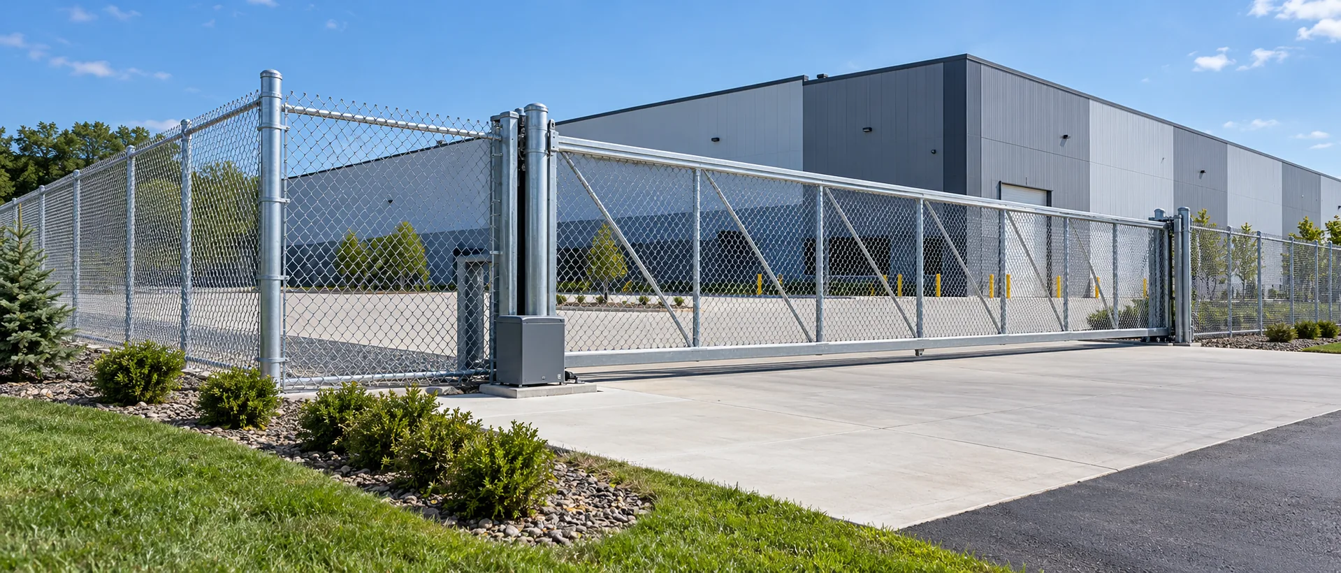 Commercial Fencing example