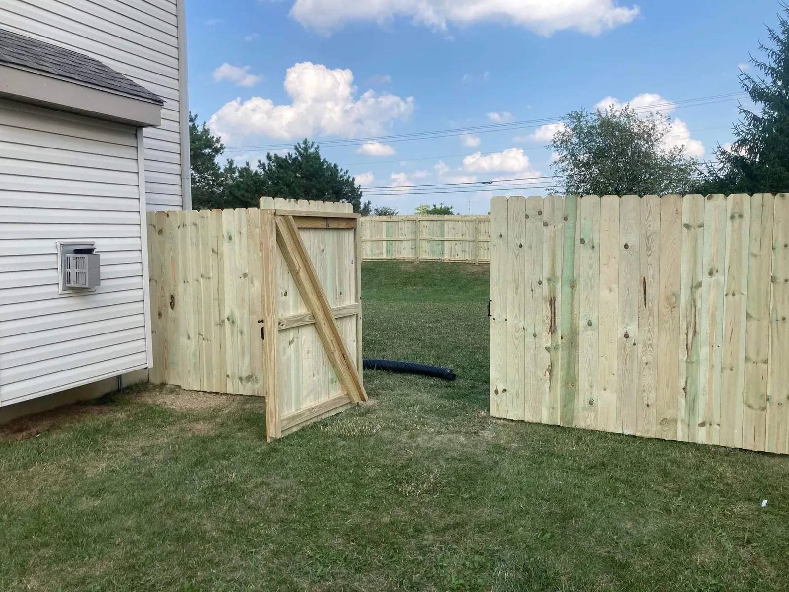 Wood Fences example