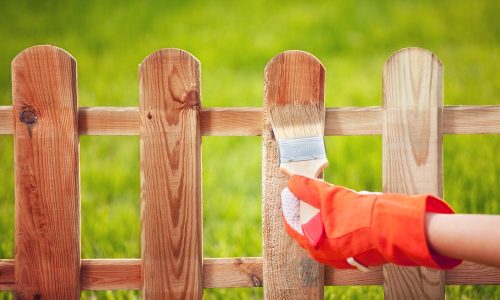 staining-wood-fence